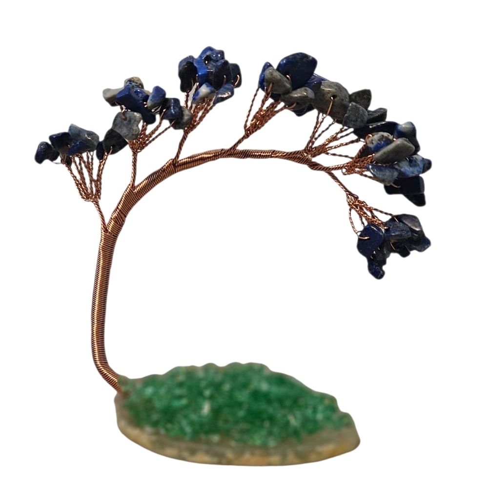 Blue Lapis Lazuli Crystal Tree